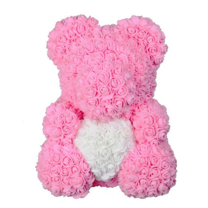 Huge Rose Teddy Bear