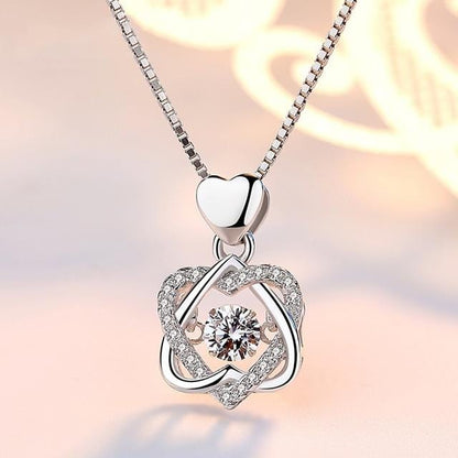 Belle Rose Flower With Propose Jewelry