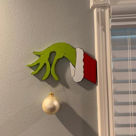 Grinch Hand Decorations