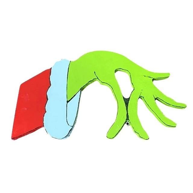 Grinch Hand Decorations