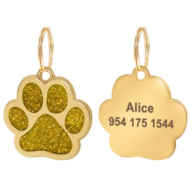 Engraved Pet ID Tag