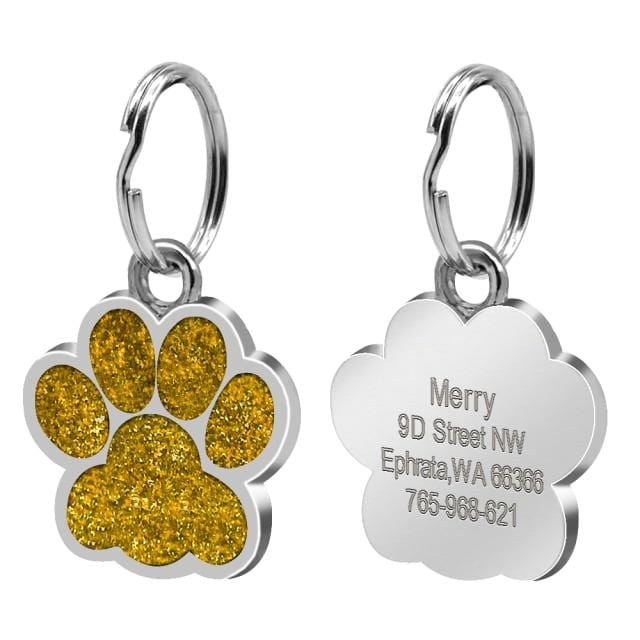 Engraved Pet ID Tag