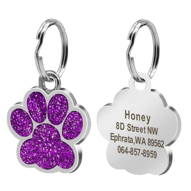 Engraved Pet ID Tag