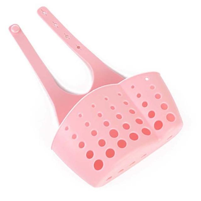 Portable Sink Shelf Soap Sponge Drain Rack Storage Basket Bag Faucet Holder Sink Kitchen Accessories