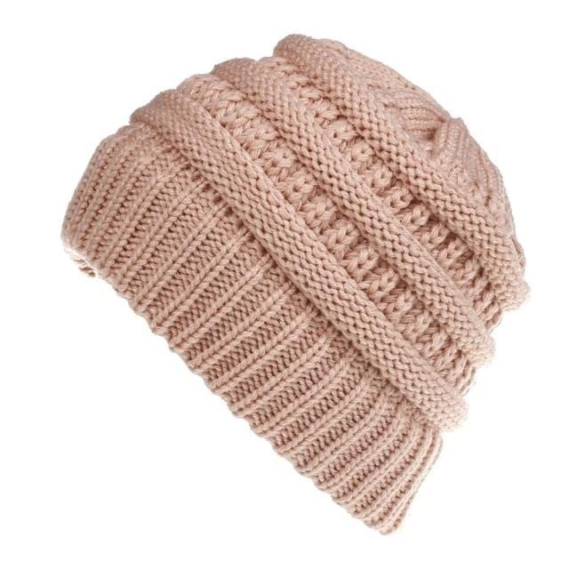 Keydrela High Ponytail Beanie Hat