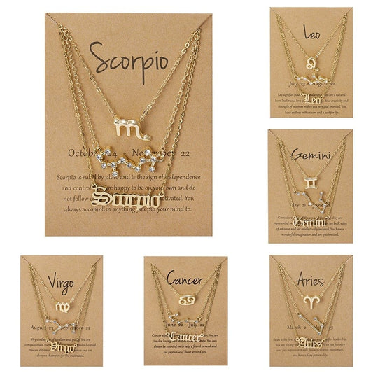 Zodiac & Constellation Layered Necklace