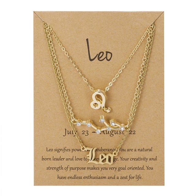 Zodiac & Constellation Layered Necklace