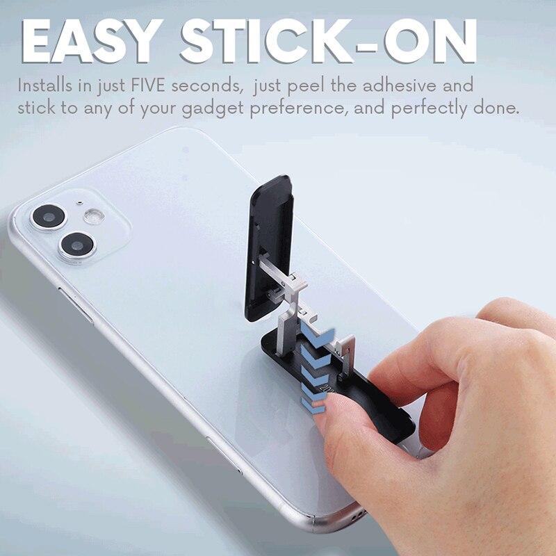 Keydrela Ultra Thin Stick-On Adjustable Phone Stand