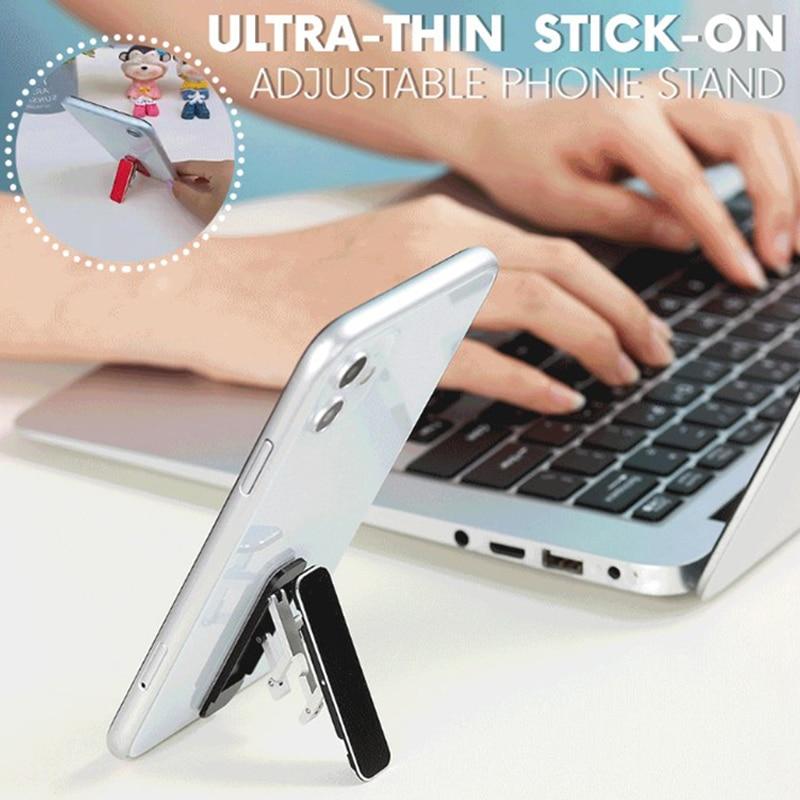 Keydrela Ultra Thin Stick-On Adjustable Phone Stand