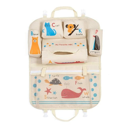 Cartoon Car Back Seat Organizer