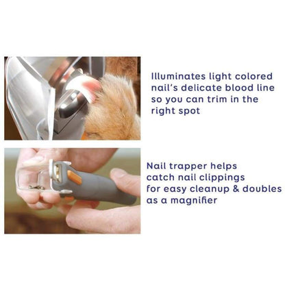 Professional LED Illuminate Light Pet's Nail Clipper