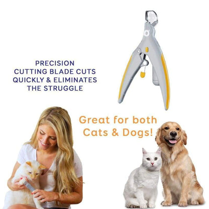 Professional LED Illuminate Light Pet's Nail Clipper