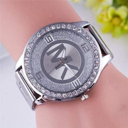 Gold top Studded luxury business  watch