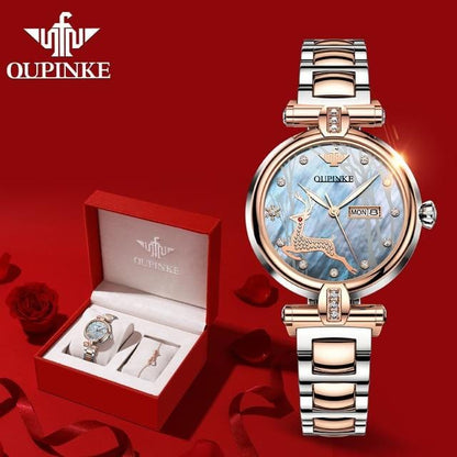 Switzerland Luxury Brand Ladies Wrist Watch